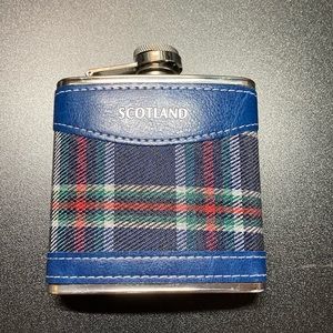 Plaid Scotland Flask